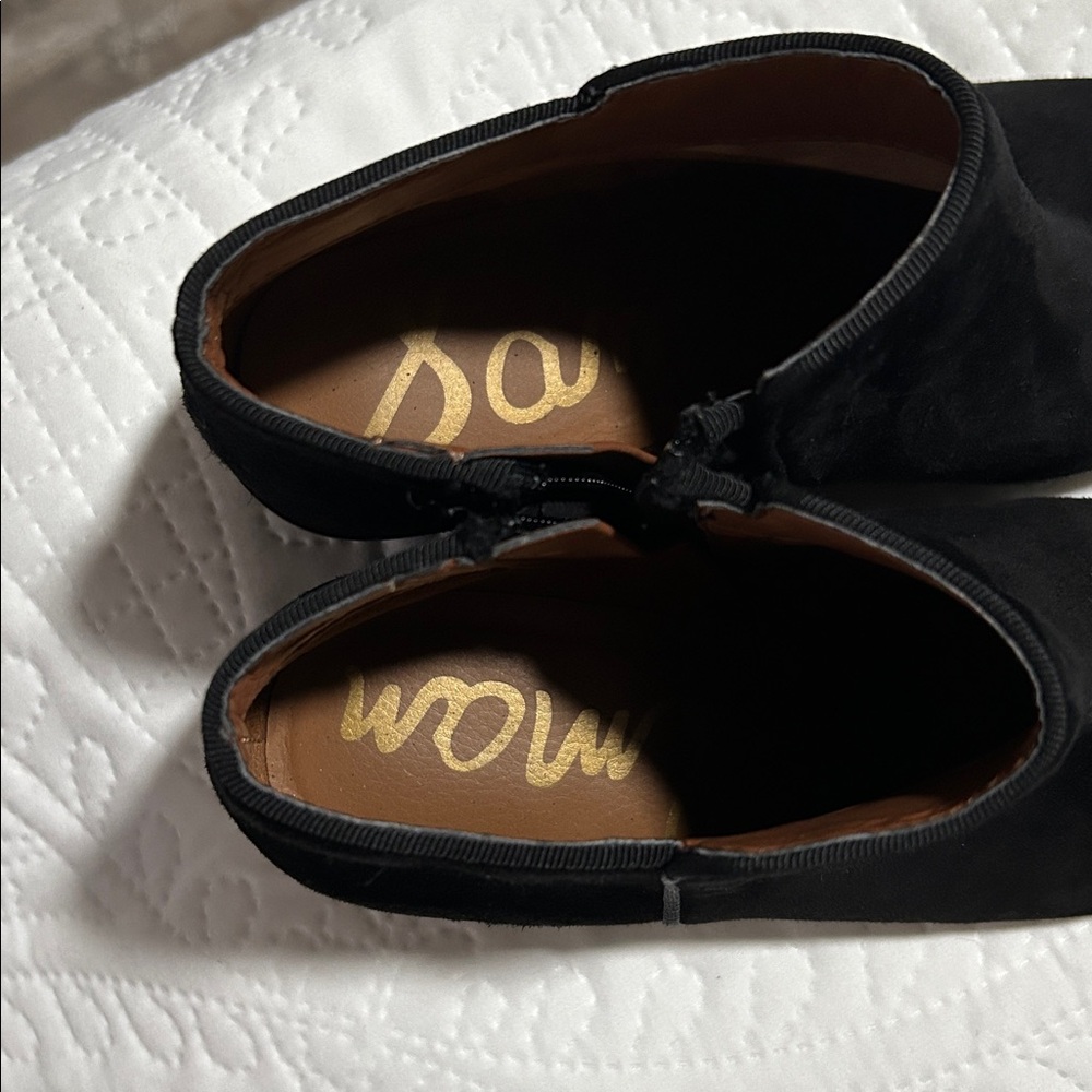 Sam Edelman suede ankle boots sz: 4.5m - Picture 5 of 10